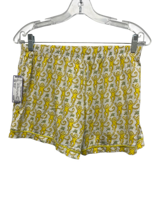 Roller Rabbit Size Small Yellow, White, Green Cotton Short Sleeve Short Set Yellow, White, Green / Small