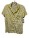 Roller Rabbit Size Small Yellow, White, Green Cotton Short Sleeve Short Set Yellow, White, Green / Small