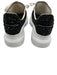 Alexander McQueen Shoe Size 38.5 White & Black Leather Rhinestone Platform Shoes White & Black / 38.5