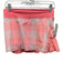 Lululemon Size 4 Neon Orange Elastic Waist Plaid Pleated Athletic Skort Neon Orange / 4