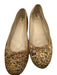 Sam Edelman Shoe Size 10 Tan & black Pony Hair Animal Print Front bow Flats Tan & black / 10