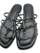 Schutz Shoe Size 10 Black Leather Studded Strappy Sandals Black / 10