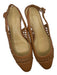 J Crew Shoe Size 10 Light Brown Slingbacks Pointed Toe Woven Flats Light Brown / 10