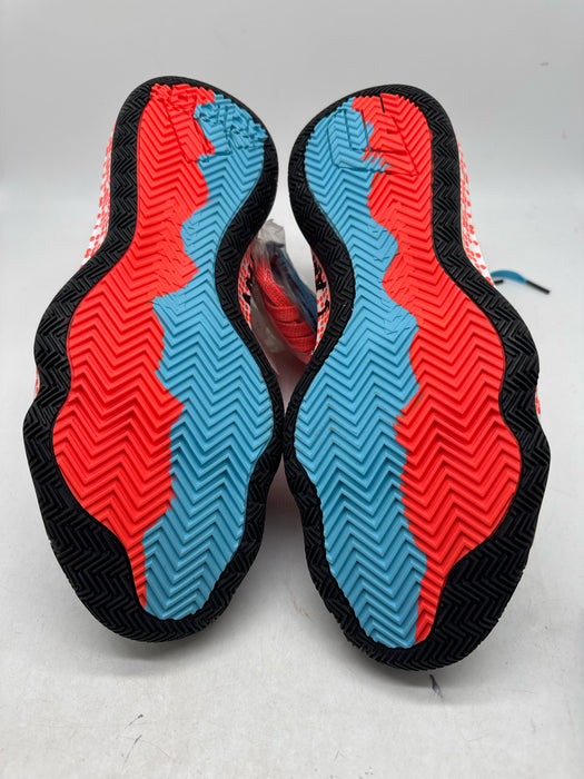 Adidas Shoe Size 11.5 NWT White & Multi Synthetic Solid Sneaker Men's Shoes