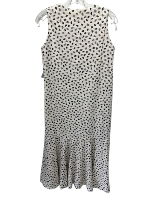 Hunter Bell Size S Cream Beige, Gray & Black Missing Fabric Tag Sleeveless Dress Cream Beige, Gray & Black / S