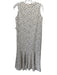 Hunter Bell Size S Cream Beige, Gray & Black Missing Fabric Tag Sleeveless Dress Cream Beige, Gray & Black / S