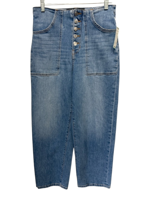 Veronica Beard Jeans Size 27 Medium light wash Cotton Blend Denim Jeans Medium light wash / 27