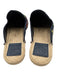 Tory Burch Shoe Size 5 navy blue & multi fabric upper Flat Mule Espadrille navy blue & multi / 5