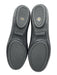 Tory Burch Shoe Size 5.5 Black Leather Upper Logo Scrunch Ankle Pump Flats Black / 5.5