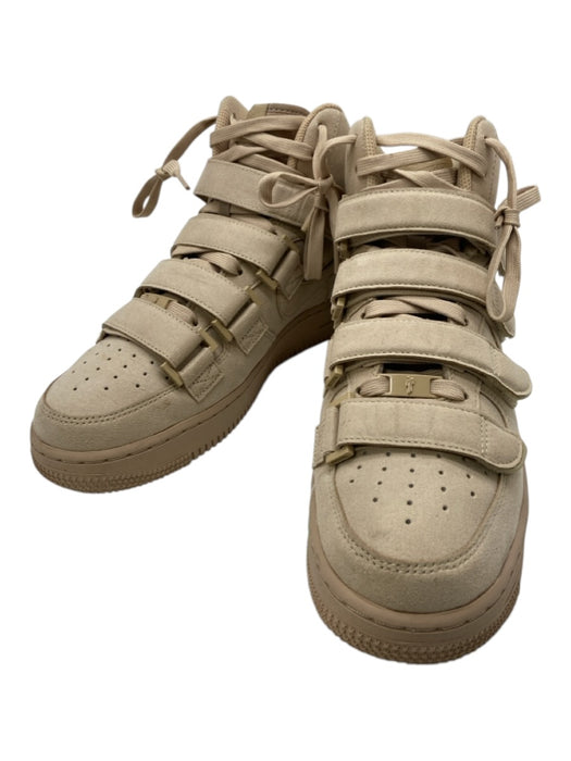 Nike Shoe Size 8.5 Tan Leather Solid High Top Sneaker Men's Shoes Tan / 8.5