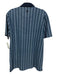G/Fore NWT Size M Blue & White Synthetic Abstract Athletic Polo Short Sleeve Blue & White / M