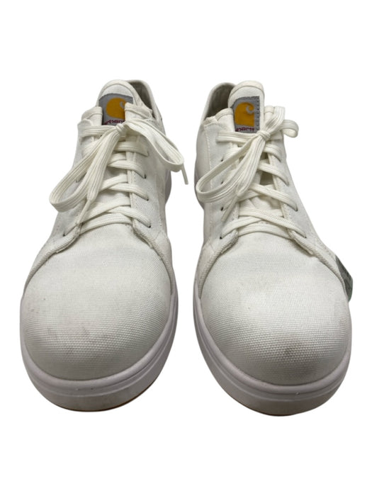 Carhartt Shoe Size 8.5 AS IS White Canvas Solid Sneaker Men's Shoes White / 8.5