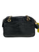 Tory Burch Black Leather Braided Chain Zip Close Dust bag incl. Bag Black