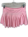 Goldhinge Size M Pink Polyester Pleated Athletic Skirt Pink / M
