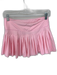 Goldhinge Size M Pink Polyester Pleated Athletic Skirt Pink / M