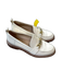 Sam Edelman Shoe Size 7 Cream Leather Front Buckle Loafers Cream / 7