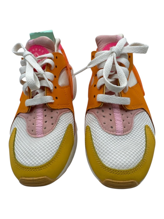 Nike Shoe Size 6.5 White, Orange & Pink textile upper Gradient Low Top Sneakers White, Orange & Pink / 6.5
