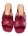 Marc Jacobs Shoe Size 39 Pink Patent Leather Glitter-Embellished Mules Shoes Pink / 39