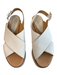 Paloma Barcelo Shoe Size 39 White Leather Criss Cross Buckle Ankle Shoes White / 39