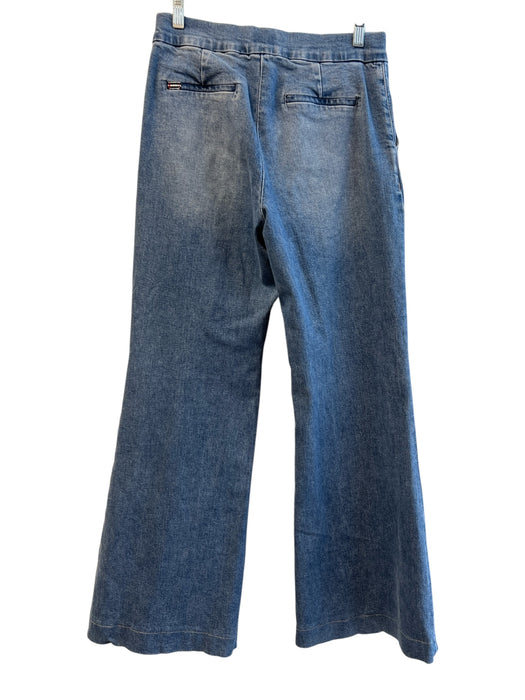 Alice + Olivia Jeans Size 28 Medium Wash Cotton High Rise 4 Pocket Flare Jeans Medium Wash / 28