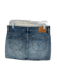 Levi's Size 29 Med Dark Wash Cotton Button Fly Mini Denim Skirt Med Dark Wash / 29