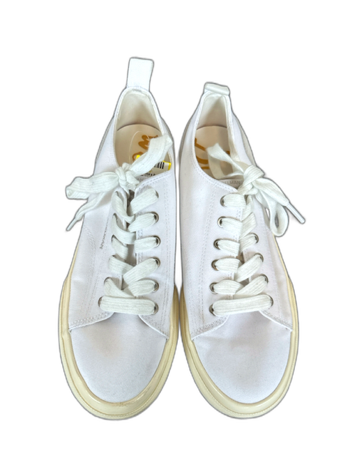 Sam Edelman Shoe Size 8 White Canvas Lace Up Athletic Sneakers White / 8