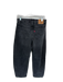 Levi's Size 28 Charcoal Cotton High Waist Barrell Leg Jeans Charcoal / 28
