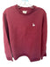 angura Size XL Maroon Cotton red panda Long Sleeve Crew Neck Sweatshirt Maroon / XL