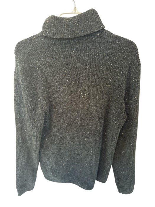 Scotch & Soda Size L Forest Green Polyester Blend Long Sleeve Knit Sweater Forest Green / L