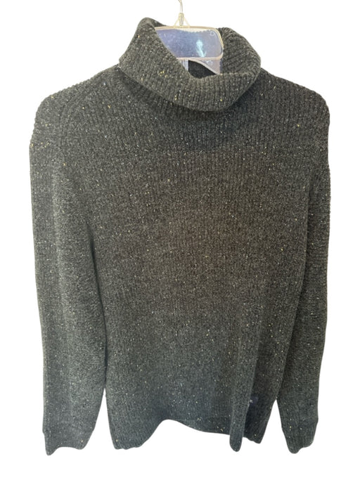 Scotch & Soda Size L Forest Green Polyester Blend Long Sleeve Knit Sweater Forest Green / L