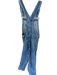 We The Free Size XS Med Light Wash Cotton Blend Acid Wash Denim Overalls Med Light Wash / XS
