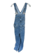 We The Free Size XS Med Light Wash Cotton Blend Acid Wash Denim Overalls Med Light Wash / XS
