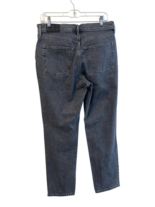 Everlane Size 29 Black Wash Organic Cotton High Rise Zip Fly Straight Leg Jeans Black Wash / 29