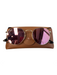 Ray Ban Gold Metal pink lens Aviator Sunglasses Gold