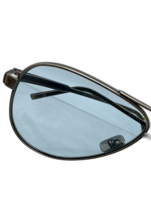 Louis Vuitton Box incl. Silver Metal tinted frames Men's Sunglasses Silver