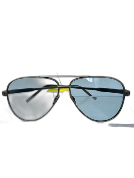 Louis Vuitton Box incl. Silver Metal tinted frames Men's Sunglasses Silver