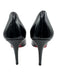 Christian Louboutin Shoe Size 38.5 Black Patent Leather Almond Toe Pumps Black / 38.5