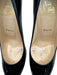 Christian Louboutin Shoe Size 38.5 Black Patent Leather Almond Toe Pumps Black / 38.5