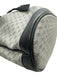 Gucci navy & gray Coated Canvas Leather trim Monogram Shoulder Strap Bucket Bag navy & gray / Medium