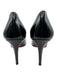 Christian Louboutin Shoe Size 38.5 Black Patent Leather Almond Toe Pumps Black / 38.5