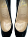 Christian Louboutin Shoe Size 38.5 Black Patent Leather Almond Toe Pumps Black / 38.5