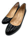 Christian Louboutin Shoe Size 39 Black Patent Leather Almond Toe Mid Heel Pumps Black / 39