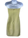 ASTR Size M Light Green Poly Blend Sleeveless Zip Back Cut Out Detail Mini Dress Light Green / M