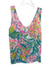 Lilly Pulitzer Size S Multi Coated Sleeveless V Neck Printed Top Multi / S