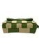 Tory Burch Green & Yellow Leather Checked Logo Flap Closure shoulder bag Bag Green & Yellow / Medium
