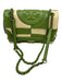 Tory Burch Green & Yellow Leather Checked Logo Flap Closure shoulder bag Bag Green & Yellow / Medium