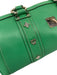 MCM Green & Silver Leather Silver Hardware Logo Rectangle shoulder bag Bag Green & Silver / Medium