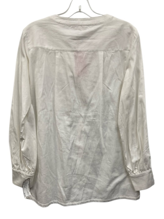 Kayce Hughes Size 8 White No Fabric Tag Button Down Top White / 8