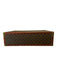 Louis Vuitton Brown & Tan Coated Canvas Brass Hardware Monogram Trunk Luggage Brown & Tan