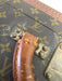 Louis Vuitton Brown & Tan Coated Canvas Brass Hardware Monogram Trunk Luggage Brown & Tan